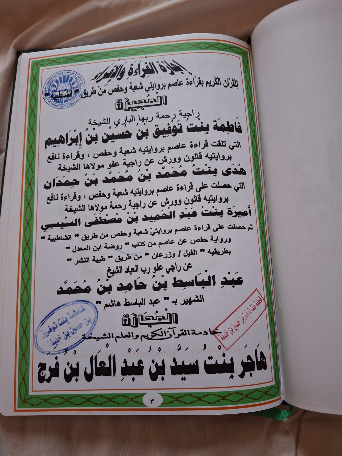 Unbroken Sanad Chain to Prophet Muhammad ﷺ
